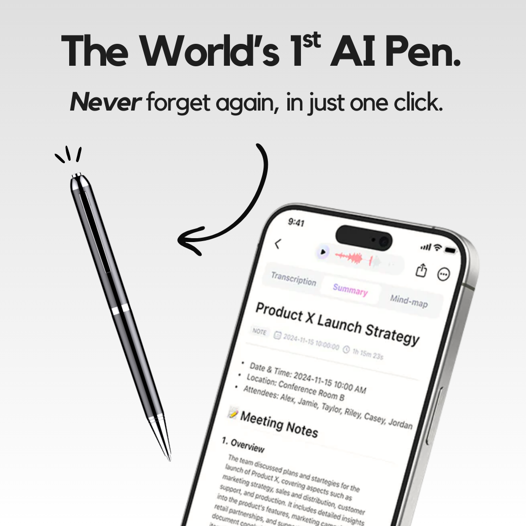 FloPen™ - World's 1ˢᵗ AI Pen