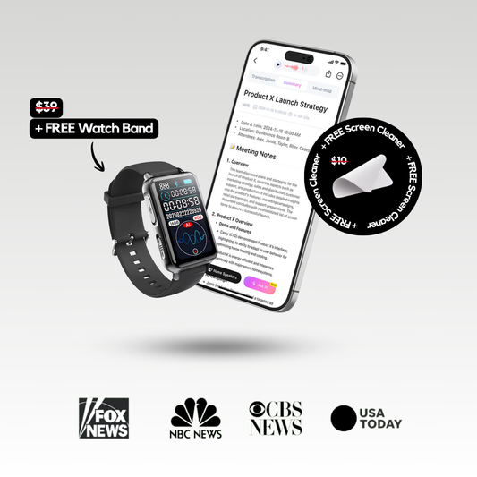 FloWatch™ - Wearable AI Notetaker